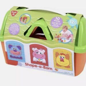 NWT Playgo Shape-a-Barn Toy